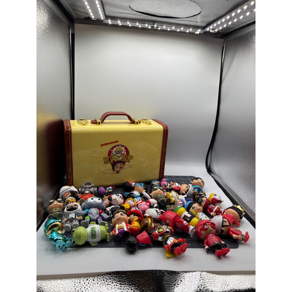 Ryans World Road Trip Mystery Figure Lot with Suitcase Storage Case 50+ Pieces - Picture 2 of 7